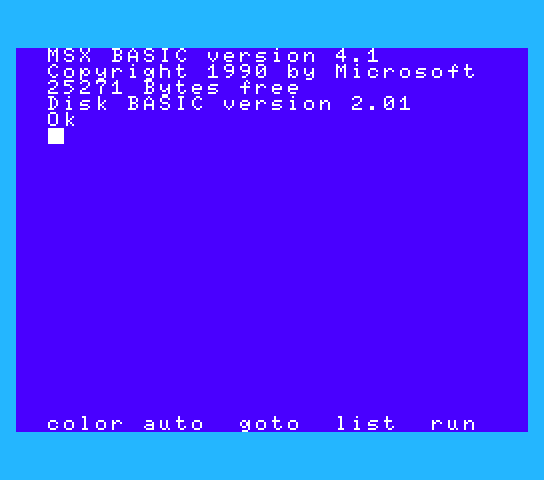 MSX1(emulated)